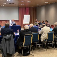 A meeting of the leaders of the National Platform for Church Planting in Spain, "La Plaza".